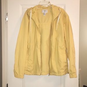 Yellow Windbreaker